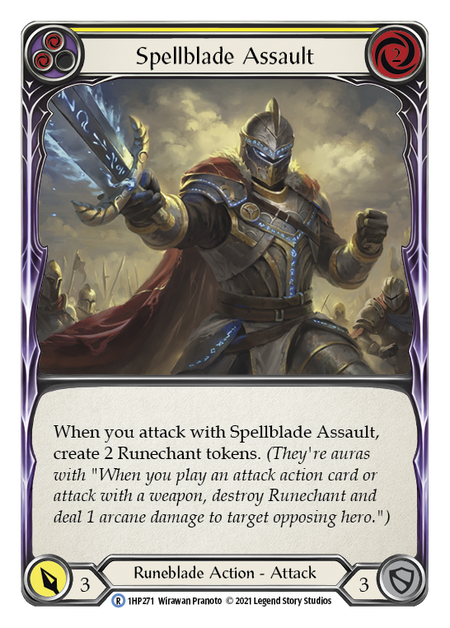 Spellblade Assault (Yellow) | Rare