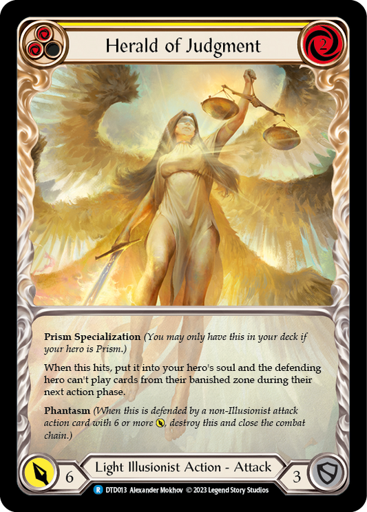 Herald of Judgment | Rare [Extended Art]