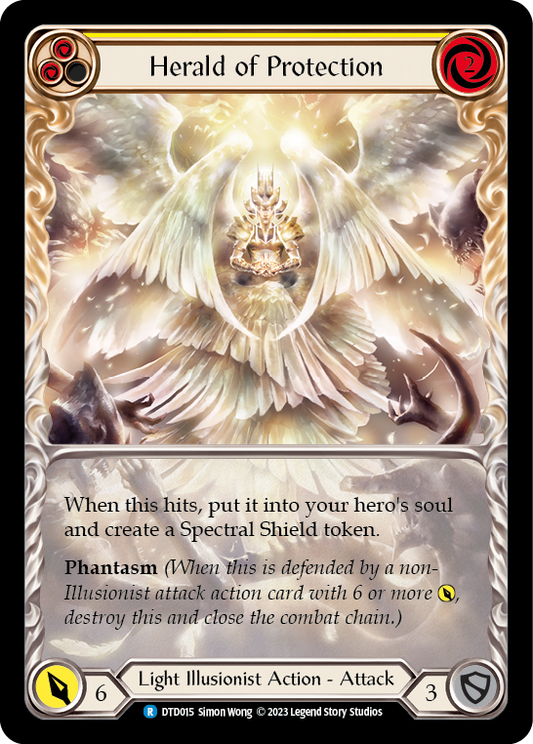 Herald of Protection (Red) | Rare [Extended Art]