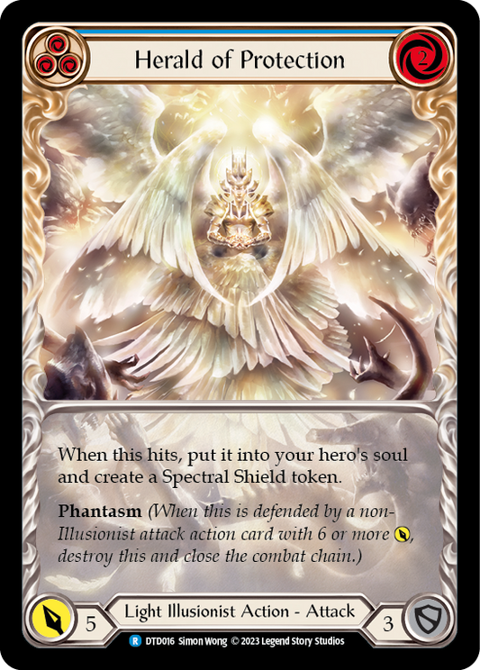 Herald of Protection (Yellow) | Rare [Extended Art]