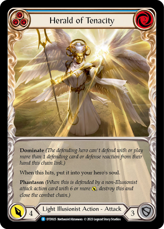 Herald of Tenacity (Yellow) | Rare [Extended Art]