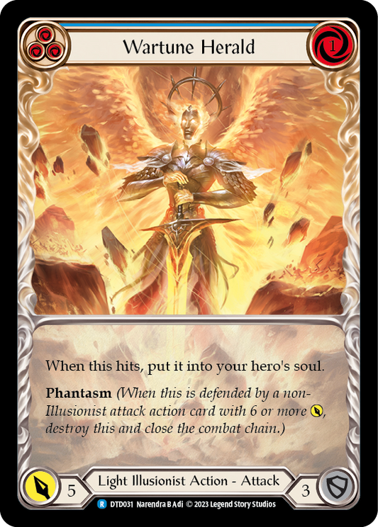 Wartune Herald (Yellow) | Rare [Extended Art]