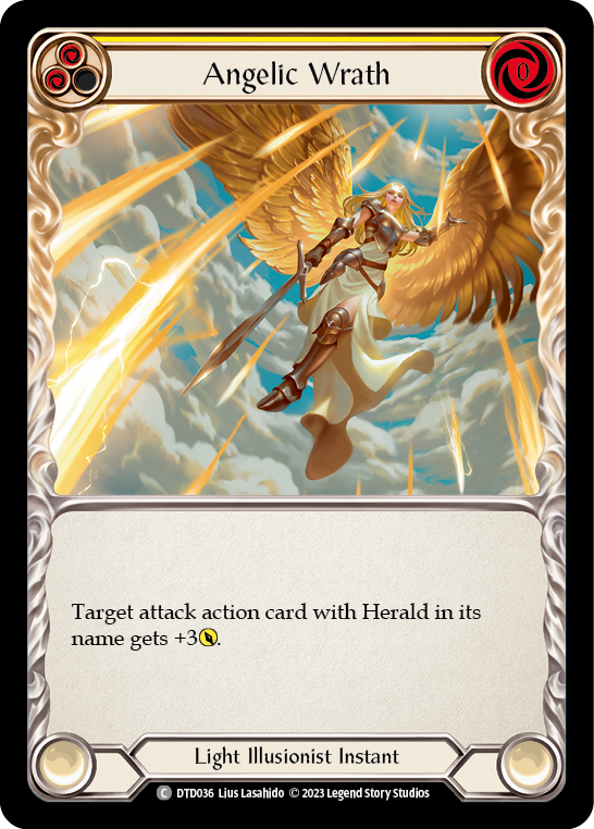 Angelic Wrath (Yellow) | Common - Playset (3 pcs)