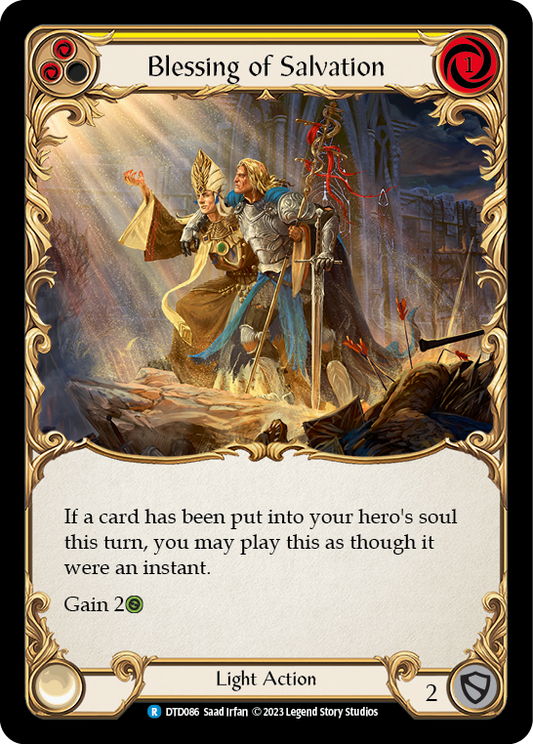 Blessing of Salvation (Yellow) | Rare [Rainbow Foil]