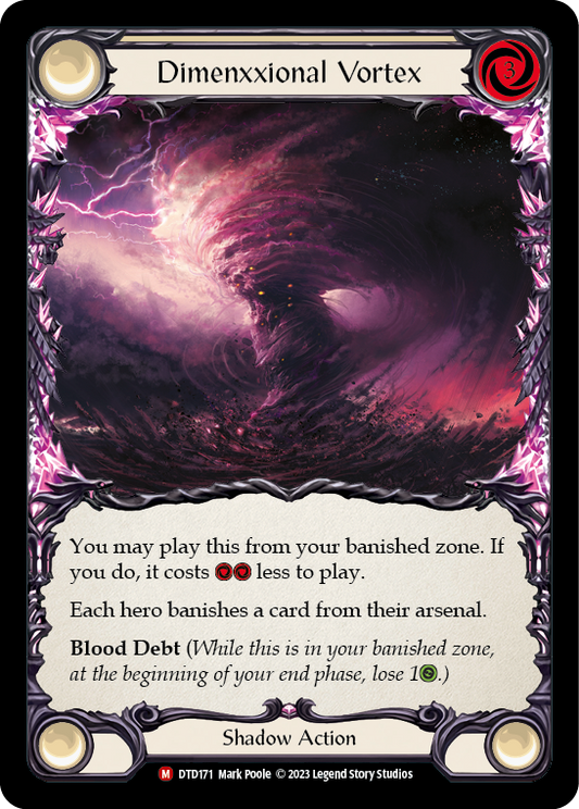 Dimenxxional Vortex | Majestic [Rainbow Foil]