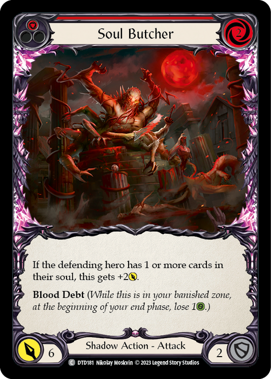 Soul Butcher (Red) | Common [Rainbow Foil]