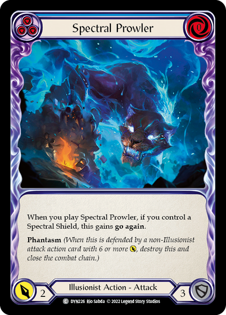 Spectral Prowler (Blue) | Common [Rainbow Foil]