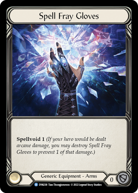 Spell Fray Gloves | Rare [Cold Foil]