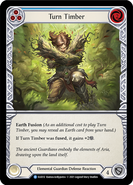 Turn Timber (Blue) | Rare - First Edition