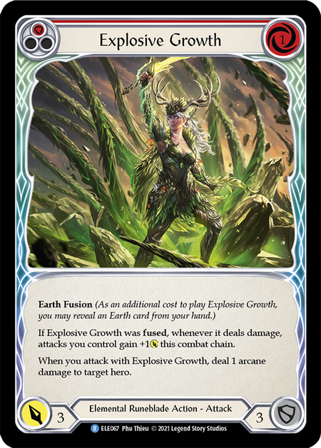 Explosive Growth (Red) | Rare - First Edition