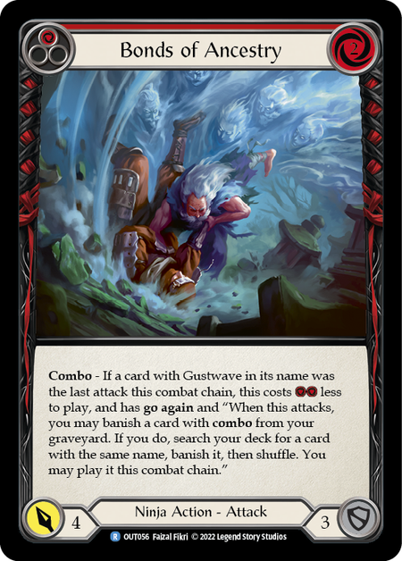 Bonds of Ancestry (Red) | Rare [Rainbow Foil]