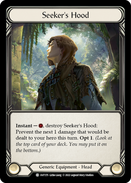 Seeker's Hood | Common [Rainbow Foil]