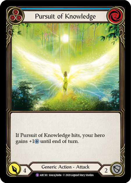 Pursuit of Knowledge | Super Rare [Rainbow Foil] - Unlimited