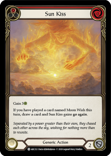 Sun Kiss (Red) | Common [Rainbow Foil] - Unlimited