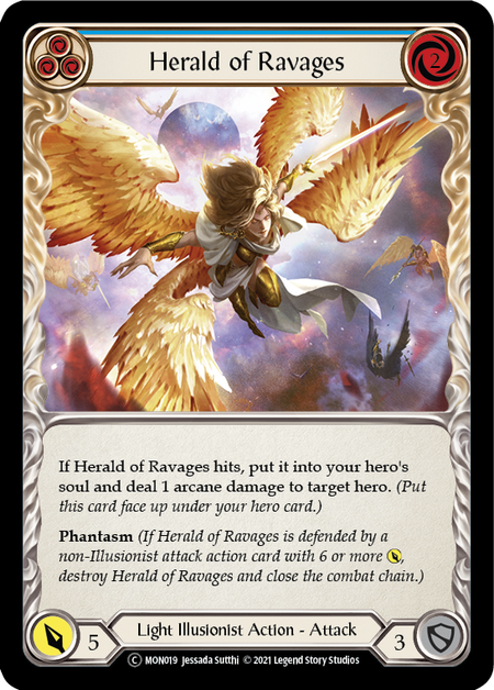 Herald of Ravages (Blue) | Common - Unlimited