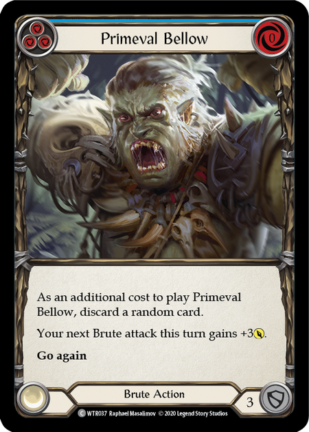 Primeval Bellow (Blue) | Common - Unlimited