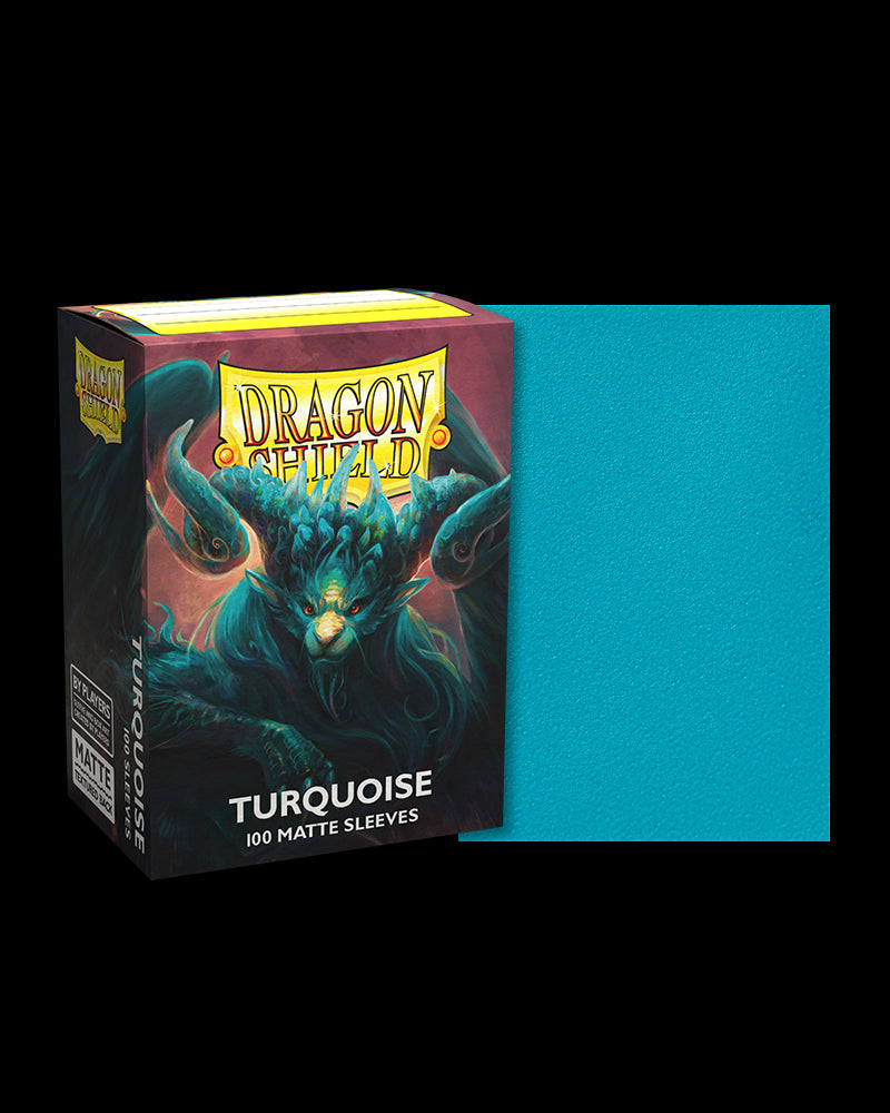 Dragon Shield - Matte Sleeves (Turquoise), 100pcs/pack